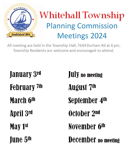 2024 scheduled meetings